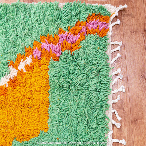 Vibrant Prism Moroccan Berber Rug with Bold Geometric Patterns Vibrant Prism Moroccan Berber Rug with Bold Geometric Patterns