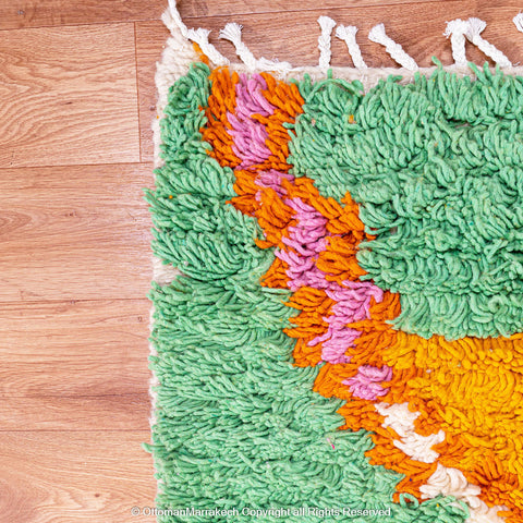 Vibrant Prism Moroccan Berber Rug with Bold Geometric Patterns Vibrant Prism Moroccan Berber Rug with Bold Geometric Patterns