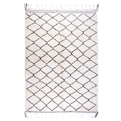 Classic Moroccan Diamond Trellis Wool Rug Classic Moroccan Diamond Trellis Wool Rug