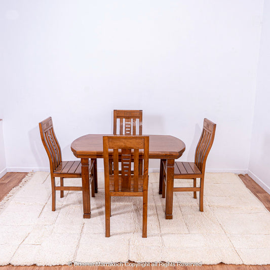 Moroccan Whisper Cloud Patterned Rug: Exotic Designs