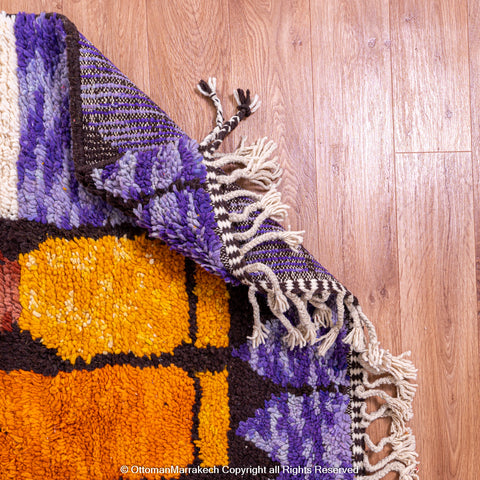 Bold Geometric Multi-Color Berber Rug Bold Geometric Multi-Color Berber Rug