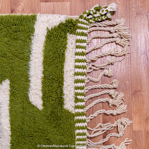 Olive Green Abstract Moroccan Wool Rugs Olive Green Abstract Moroccan Wool Rugs