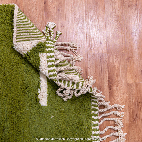 Olive Green Abstract Moroccan Wool Rugs Olive Green Abstract Moroccan Wool Rugs