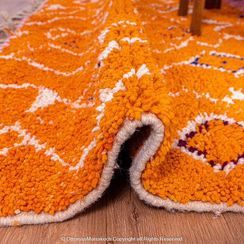 Pink and Orange Moroccan Rug – Unique Geometric and Diamond Pattern Pink and Orange Moroccan Rug – Unique Geometric and Diamond Pattern