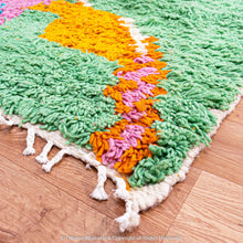 Load image into Gallery viewer, Vibrant Prism Moroccan Berber Rug with Bold Geometric Patterns