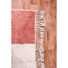 Load image into Gallery viewer, Modern Abstract Moroccan Wool Rug with Bold Color Blocks and Patterns