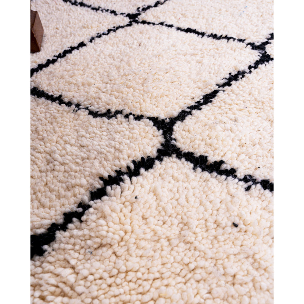 Classic Moroccan Diamond Trellis Wool Rug