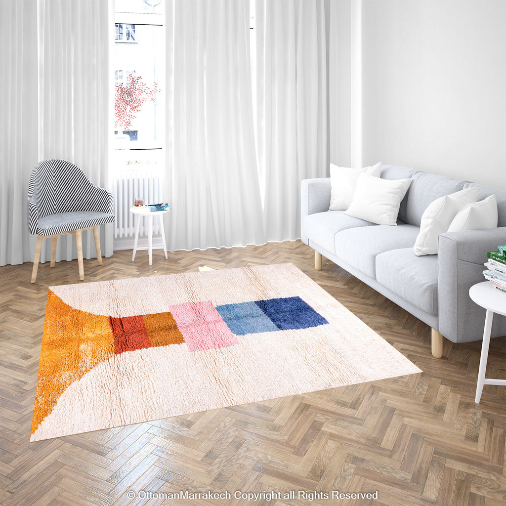 Moroccan Kilim Rug: Bohemian Vibes and Artisanal Craftsmanship