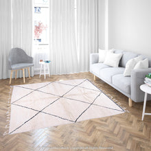 Load image into Gallery viewer, Moroccan Jute Rug: Natural and Eco-Friendly Appeal