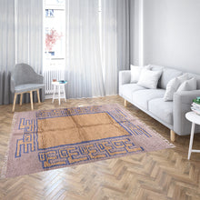 Load image into Gallery viewer, Moroccan Heritage Wings Rug – Cameo and Silk Tones for Stylish Interiors