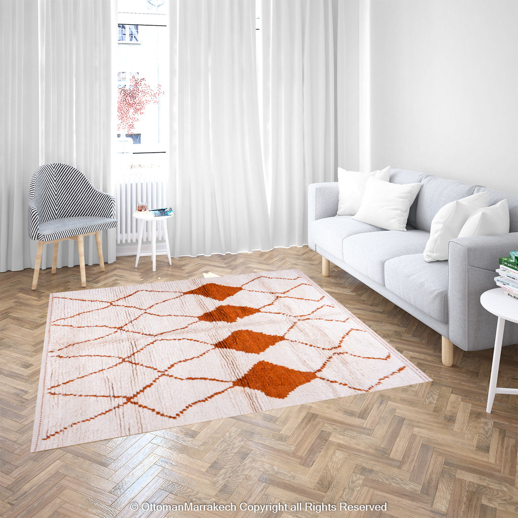 Moroccan Modern Rug: Contemporary Style with Moroccan Flair