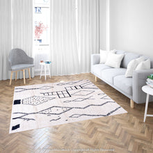 Load image into Gallery viewer, Moroccan Shag Rug: Cozy Comfort with Timeless Appeal