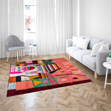 Load image into Gallery viewer, Moroccan Kilim Hillside Harmony Rug: Global Flair and Artisan Craftsmanship