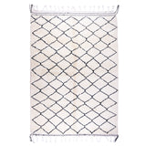 Classic Moroccan Diamond Trellis Wool Rug