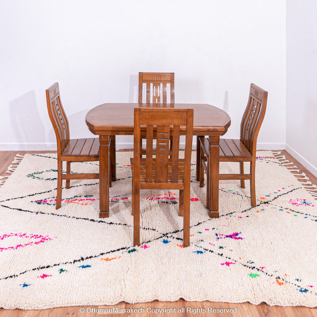 Moroccan Beni Ourain Rug: Cozy Comfort and Contemporary Style