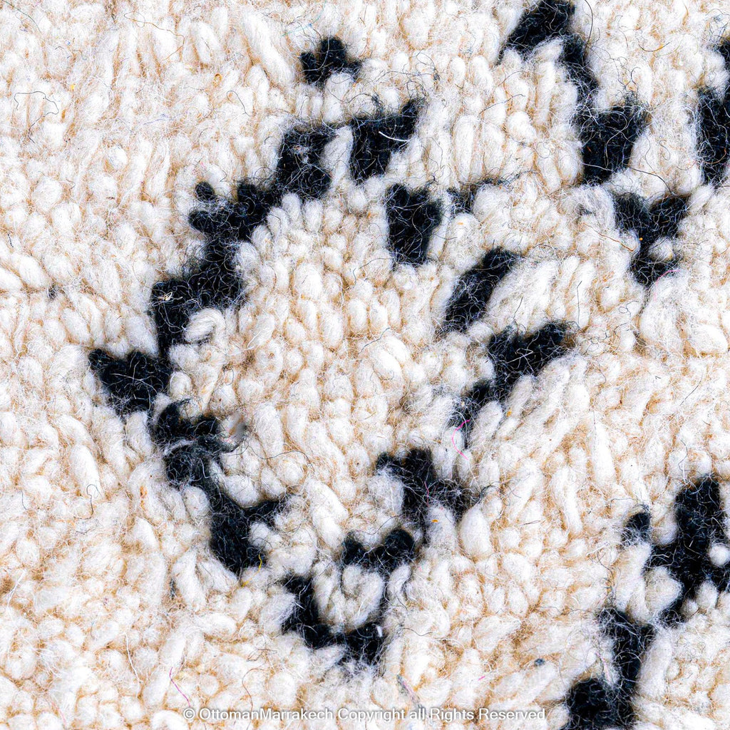 Moroccan Plush Rug: Sumptuous Texture and Modern Aesthetics