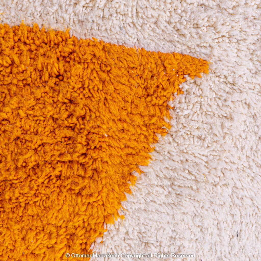 Moroccan Tassel Rug: Playful Accents for Contemporary Spaces