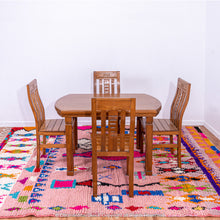 Load image into Gallery viewer, Eclectic Moroccan Area Rug: Artistic Flair for Modern Interiors