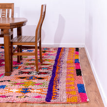 Load image into Gallery viewer, Eclectic Moroccan Area Rug: Artistic Flair for Modern Interiors