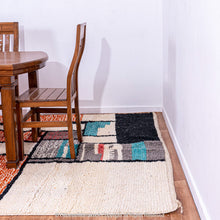 Load image into Gallery viewer, Modern Abstract Moroccan Berber Rug with Geometric Color Blocks