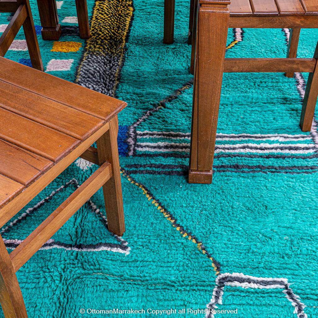 Moroccan Beni Ourain Rug: Luxurious Warmth for Modern Spaces