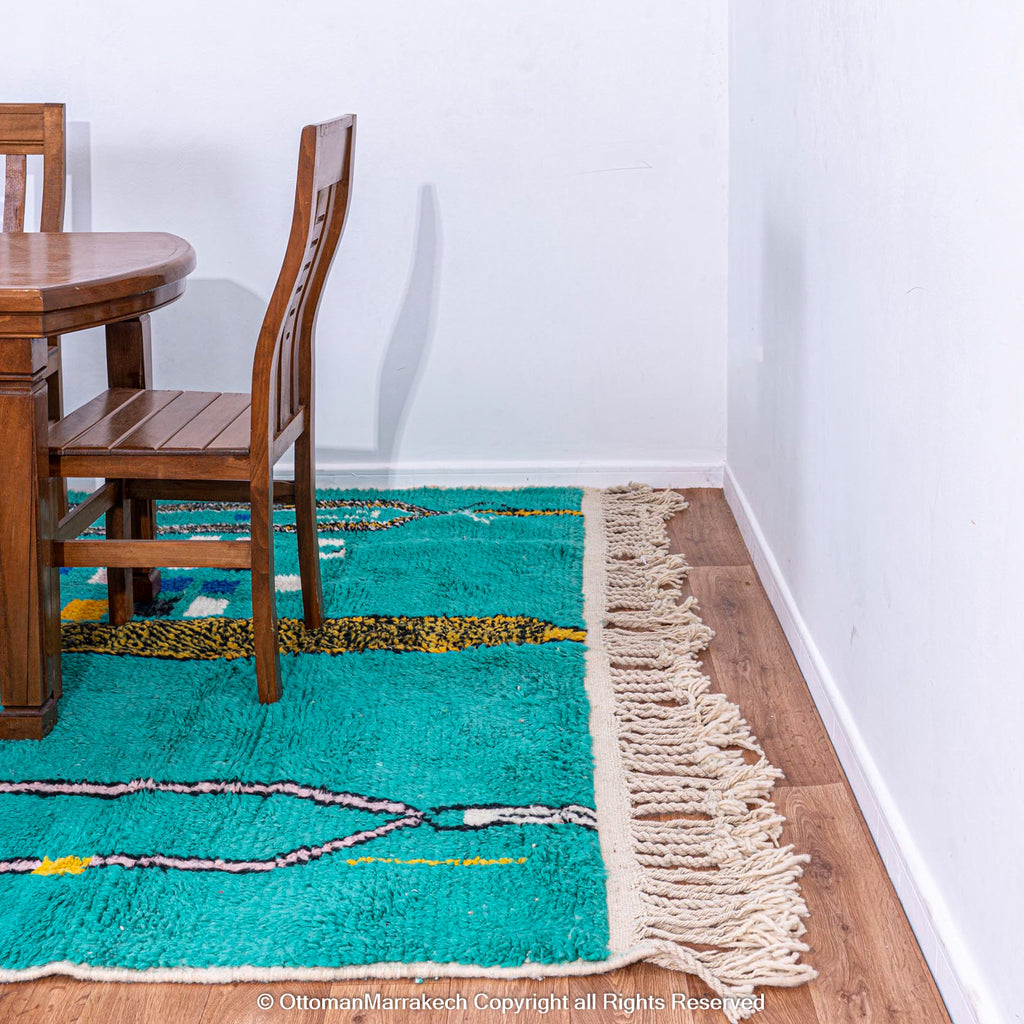 Moroccan Beni Ourain Rug: Luxurious Warmth for Modern Spaces