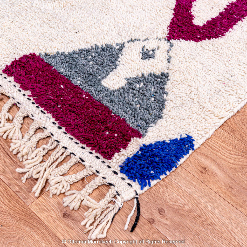 Moroccan Fringe Rug: Boho Chic with Modern Appeal