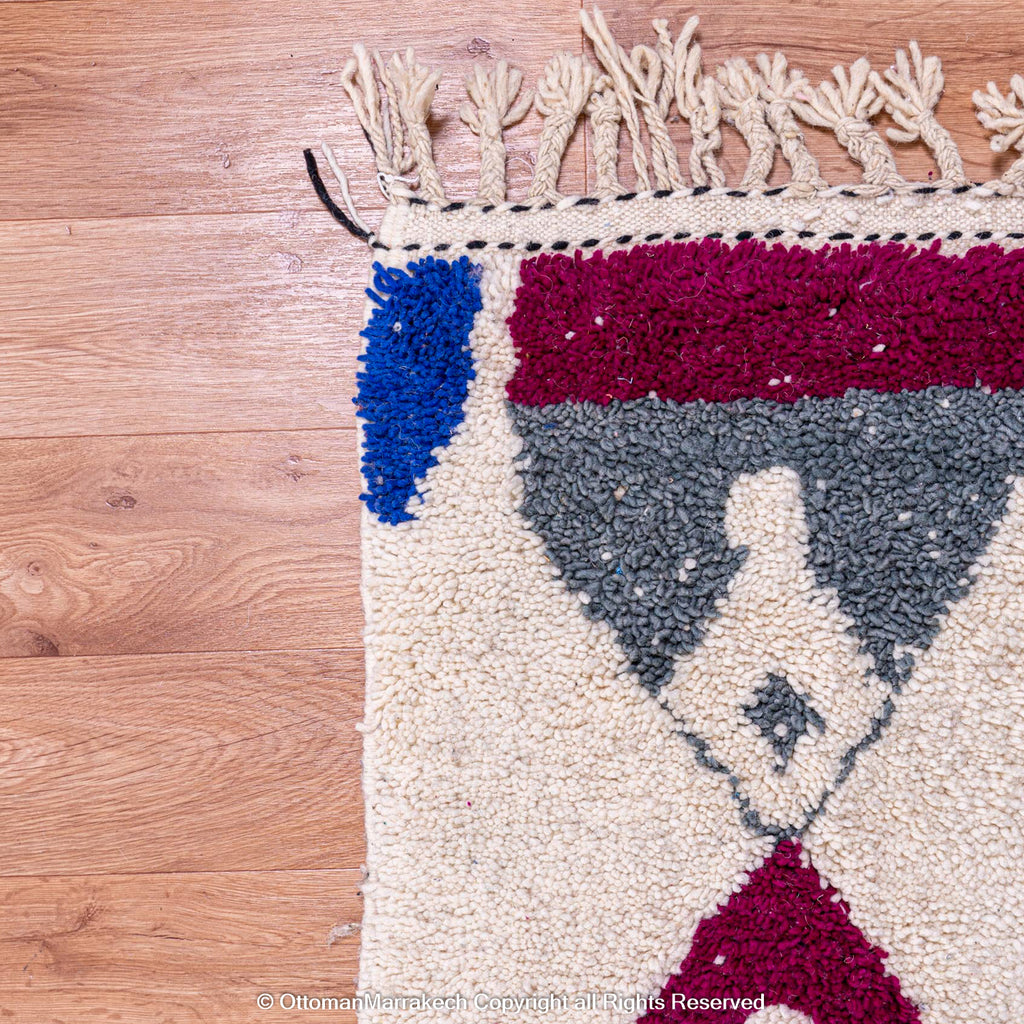 Moroccan Fringe Rug: Boho Chic with Modern Appeal