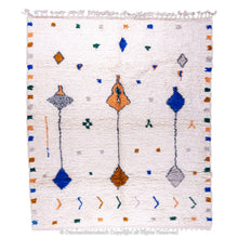 Load image into Gallery viewer, Contemporary Moroccan Shag Rug: Plush Comfort and Modern Charm