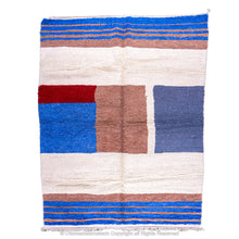 Load image into Gallery viewer, Moroccan Boho Rug: Bohemian Chic for Modern Homes