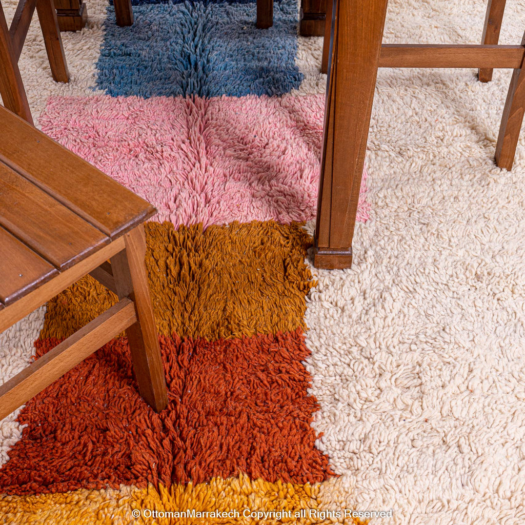 Moroccan Kilim Rug: Bohemian Vibes and Artisanal Craftsmanship