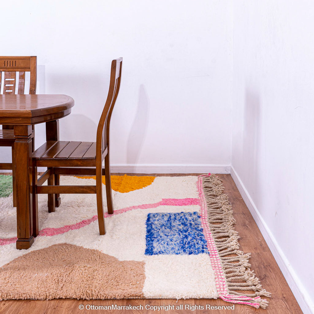 Moroccan Beni Ourain Rug: Timeless Elegance for Today's Homes