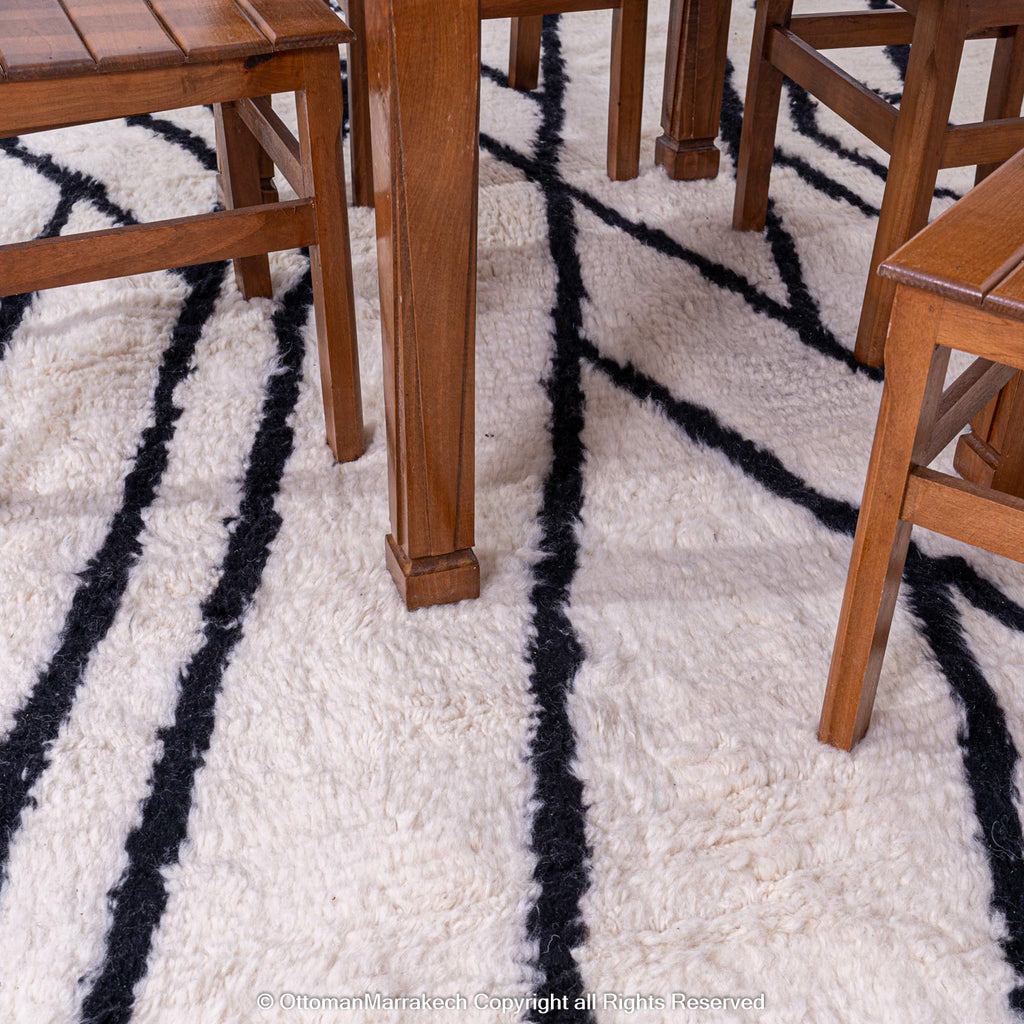 Moroccan Jute Rug: Natural Beauty and Eco-Friendly Design