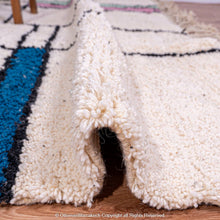 Load image into Gallery viewer, Moroccan Coastal Rug: Tranquil Vibes for Beach-Inspired Homes