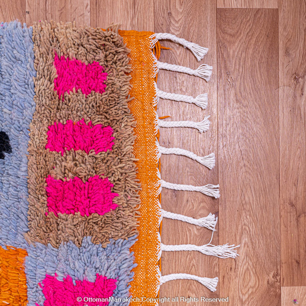 Moroccan Runner Rug: Stylish Accent for Hallways and Entryways