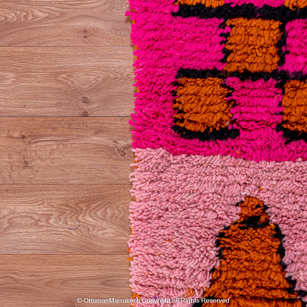 Moroccan Runner Rug: Stylish Accent for Hallways and Entryways