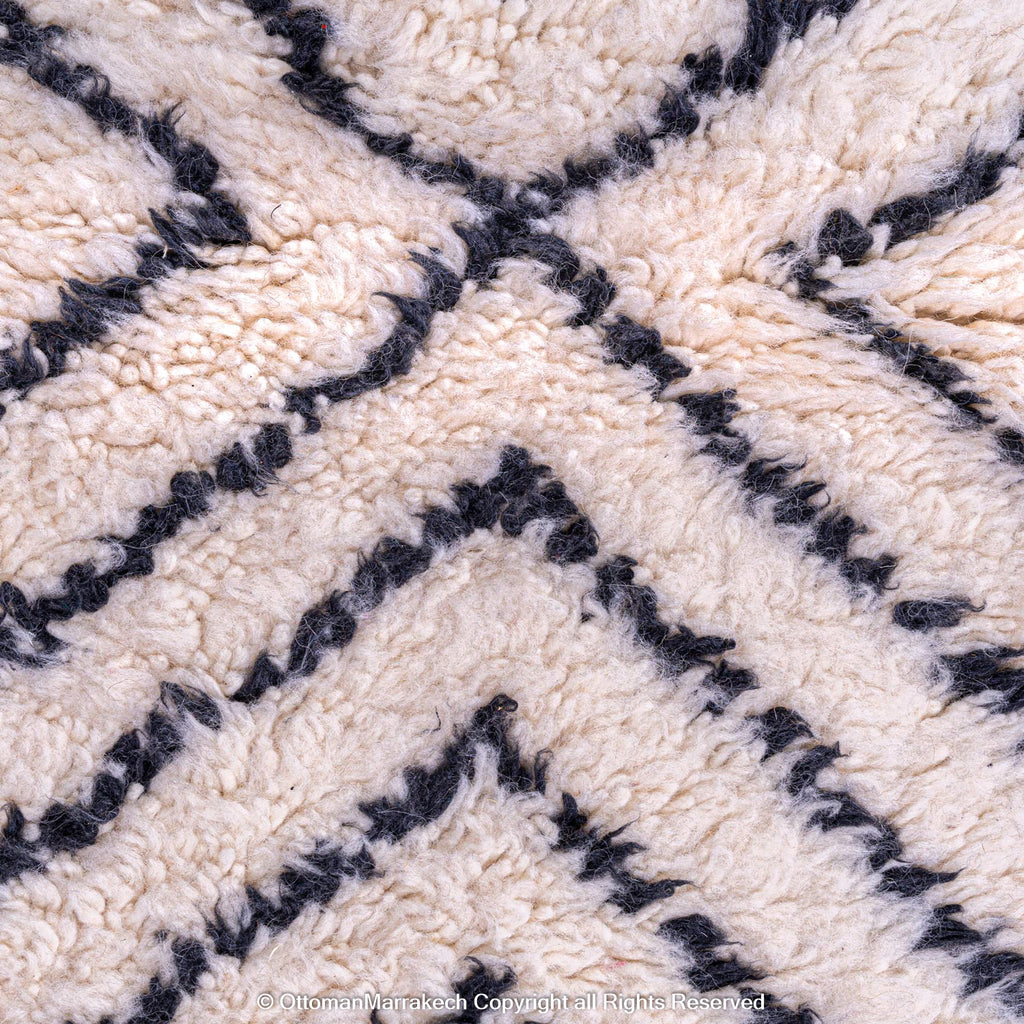 Moroccan Tassel Rug: Playful Accents and Bohemian Charm