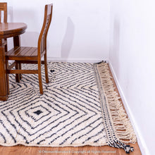 Load image into Gallery viewer, Moroccan Tassel Rug: Playful Accents and Bohemian Charm