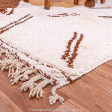 Load image into Gallery viewer, Desert Canyon-Inspired Berber Moroccan Wool Rug with Earthy Tones