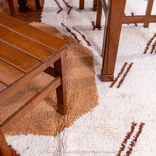 Load image into Gallery viewer, Desert Canyon-Inspired Berber Moroccan Wool Rug with Earthy Tones