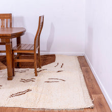 Load image into Gallery viewer, Desert Canyon-Inspired Berber Moroccan Wool Rug with Earthy Tones