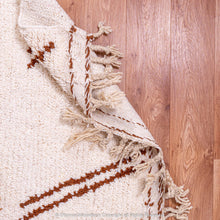 Load image into Gallery viewer, Desert Canyon-Inspired Berber Moroccan Wool Rug with Earthy Tones