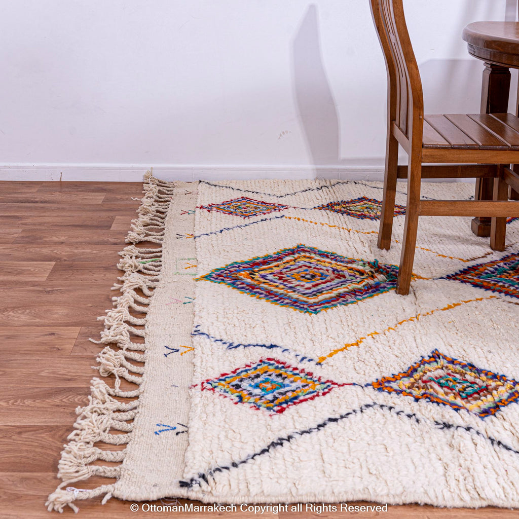 Moroccan Design Rug in Fresh, Contemporary Hues