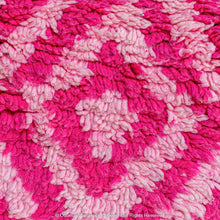 Load image into Gallery viewer, Moroccan French Rose Rug: Tie-Dye Patterns