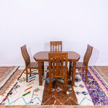 Load image into Gallery viewer, Moroccan  Rug: Rippling Motifs and Fluid Movement