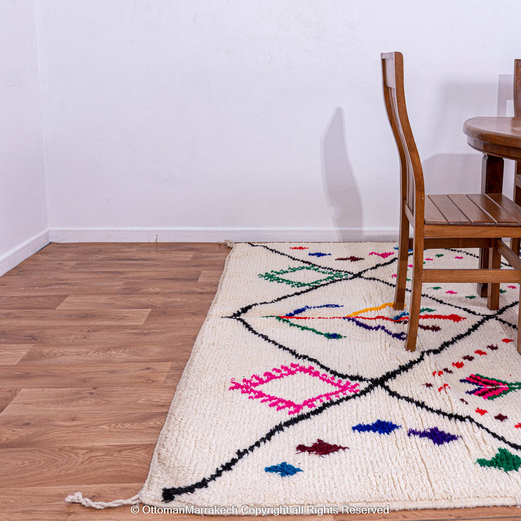 Vibrant Moroccan-Inspired Rug for Today's Home