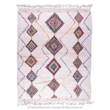 Load image into Gallery viewer, Moroccan Design Rug in Fresh, Contemporary Hues