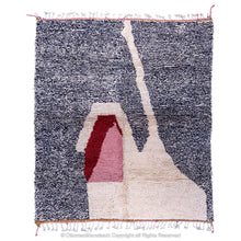 Load image into Gallery viewer, Moroccan Beni Ourain Rug: Luxurious Texture for Chic Interiors