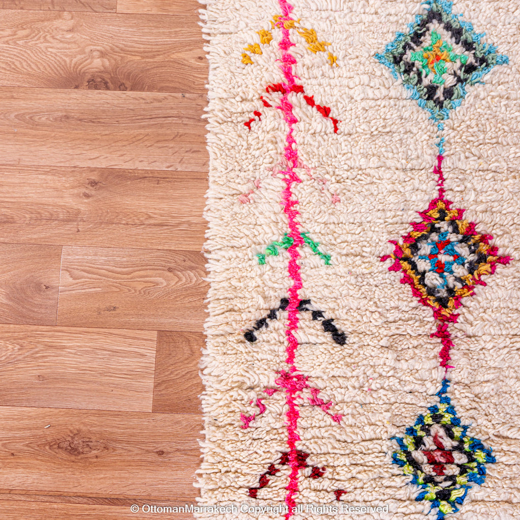 Handcrafted Moroccan Rug: Artisanal Beauty for Any Space