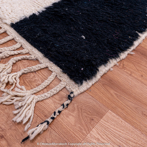 Moroccan White Prism Rug: Antique Appeal for Today's Home